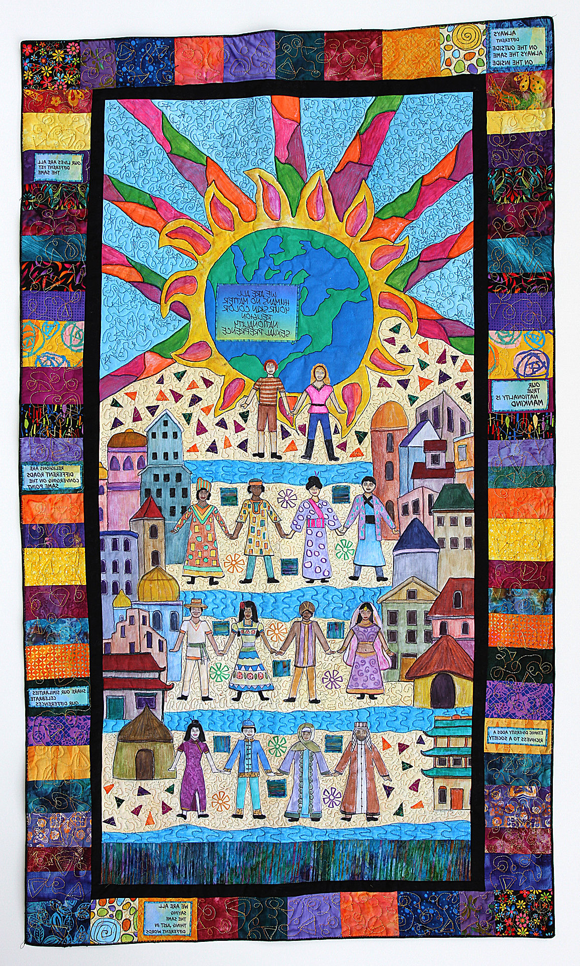 Story Quilt about Diversity.